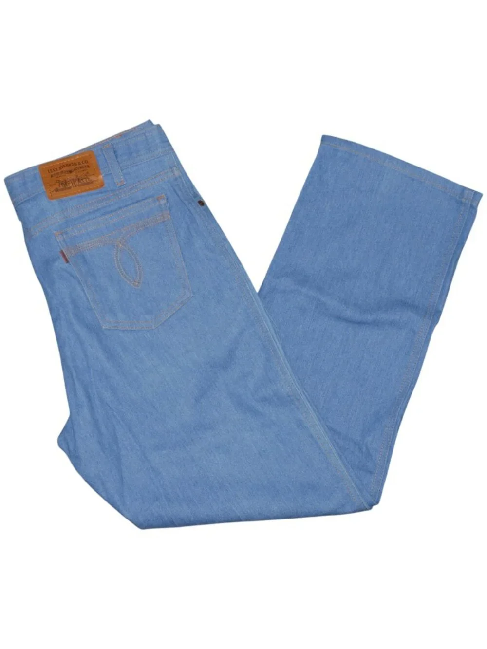 Vintage Levi's Action Jeans Men 33x29 Light Wash Blue Denim Made in USA Vtg 90s